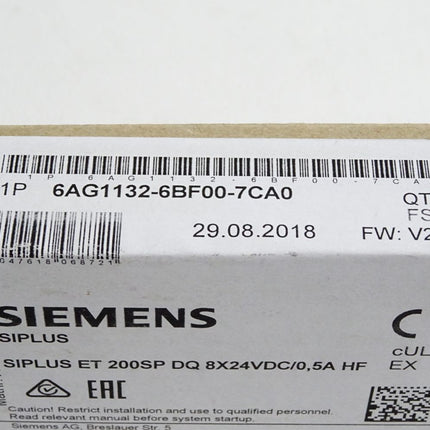 Siemens Siplus ET200SP 6AG1132-6BF00-7CA0 / Neu OVP versiegelt