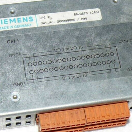 Siemens Simatic Panel Interface 6AV3673-1CA31 f. OP27/37/TP27-10/37 16 EIN- /AUS