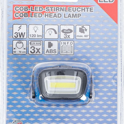 BGS 85314 COB-LED-Stirnleuchte Lampenwinkel verstellbarArbeitslampe