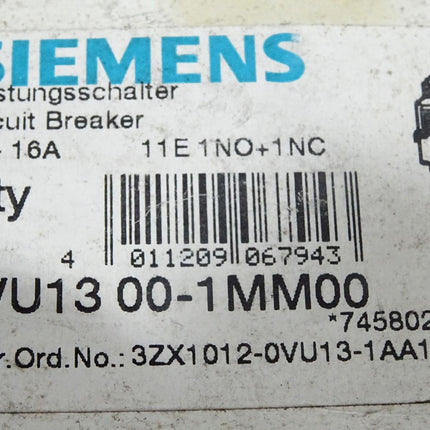 Siemens Leistungsschalter 3VU1300-1MM00 / Neu OVP