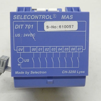 Selecontrol MAS DIT 701 Input Modul 24VDC DIT701+ TBA 703