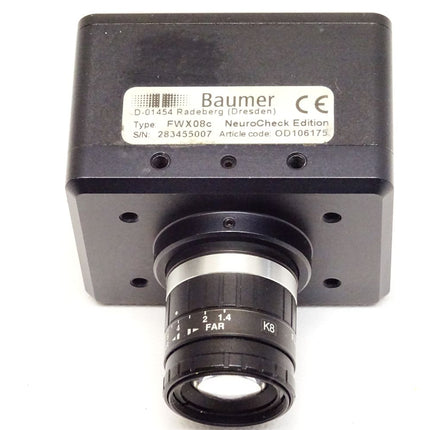 Baumer Neuro check FWX08c / OD106175 + Fujinon HF16HA-1B 1:1.4/16mm