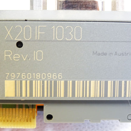 B&R X20IF1030 Rev.I0 X20 IF 1030 Schnittstellenmodul