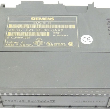 Siemens 6ES7321-1BH00-0AA0 Simatic S7 6ES7 321-1BH00-0AA0  inkl. Anschlussstecker