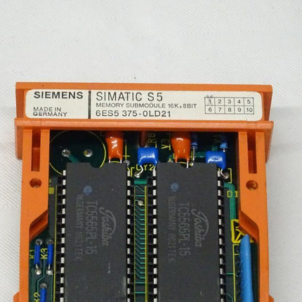 Siemens 6ES5375-0LD21 Speichermodul 16Kx8BIT 6ES5 375-0LD21 E:01