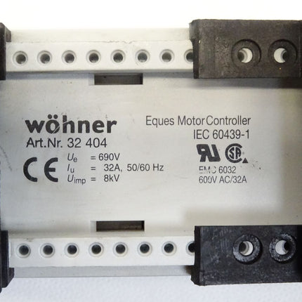 Wöhner 32404 Sammelschienenadapter  32A