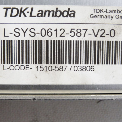 TDK Lambda NV-175 L-SYS-0612-587-V2-0 K10131A NV1-1E000H-F-M