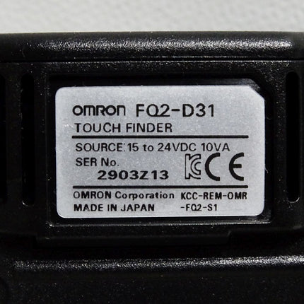 Omron FQ2-D31 Touch Finder Panel