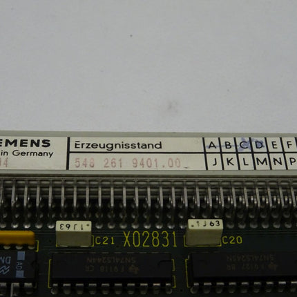 Siemens Sinumerik 6FX1126-1AA04 / 6FX1 126-1AA04 / 548 261 9401.00