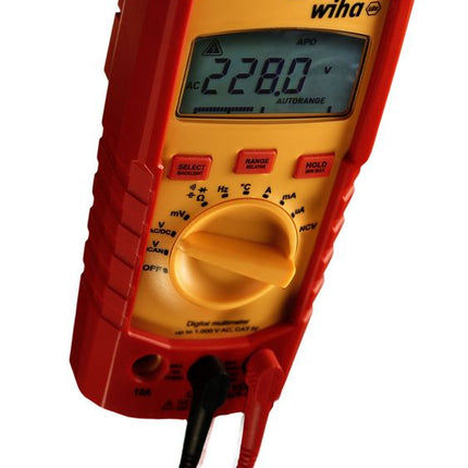 Wiha SB 255-42 Digitales Multimeter bis 1.000 V AC, CAT IV Messgerät