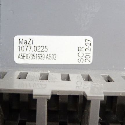 Siemens Front MP277 10" Panel 6AV6643-0CD01-1AX1 A5E02351639 mit Kratzer