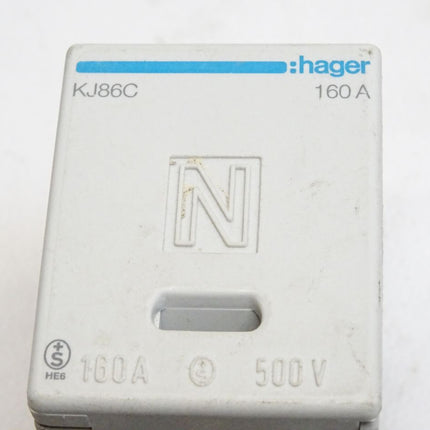 Hager KJ86C 160A 500V NH00-Neutralleitertrenner