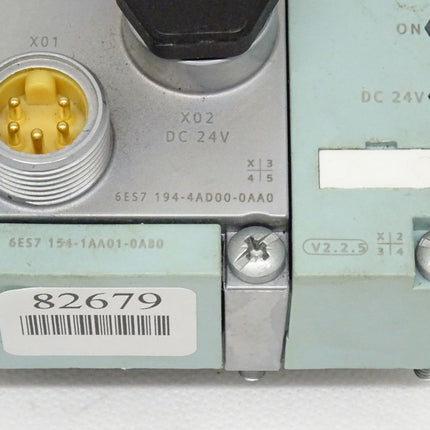 Siemens 6ES7194-4AD00-0AA0 + 6ES7154-1AA01-0AB0 Simatic Modul 6ES7 194-4AD00-0AA0