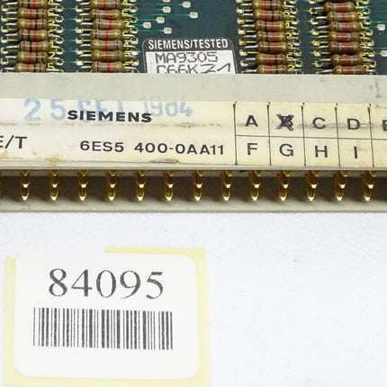 Siemens 6ES5400-0AA11 / &ES5 400-0AA11 / E:B