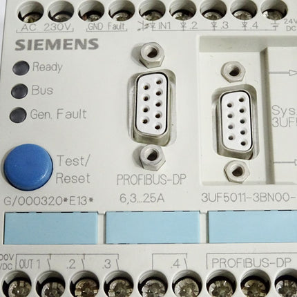 Siemens 3UF5011-3BN00-1 E13 SIMOCODE DP basic unit PROFIBUS DP interface / Neu OVP