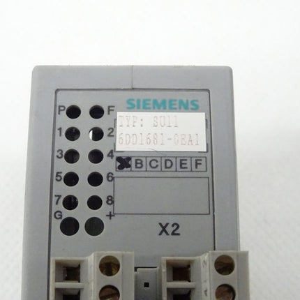 Siemens 6DD1681-0EA1 Simadyn 6DD1 681-0EA1 E:A