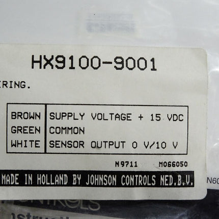 Johnson Controls Taupunktfühler HX-9100 HX9100-9001 / Neu OVP