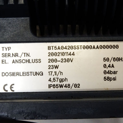 ProMinent Dosiertechnik beta/5 BT5A0420SST000AAA000000 17.1l/h 4bar