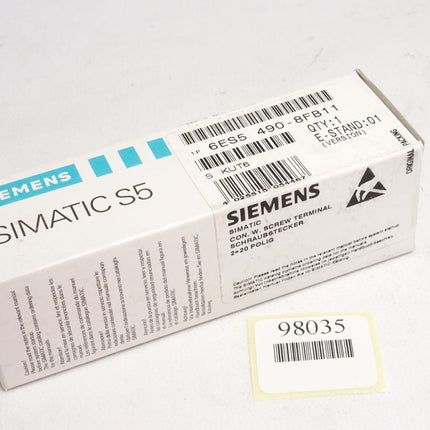 Siemens Simatic Schraubstecker 6ES5490-8FB11 6ES5 490-8FB11 / Neu OVP