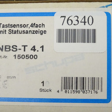 Schupa NBS-T 4.1 Tastsensor 4-fach mit Statusanzeige 150500 neu-OVP