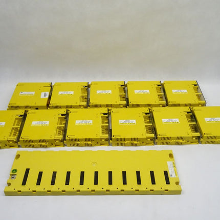 Fanuc Rack Set A03B-0819-C152 ABU10A AOD08D AOD16D AAD04A AID16D AIF01A