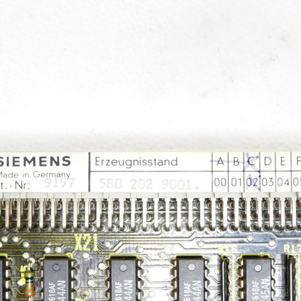 Siemens 6FX1120-2CA00 / 5802029001.02