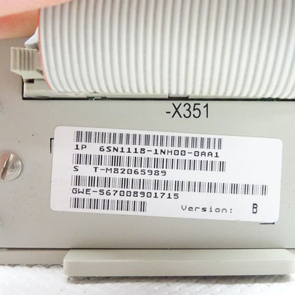 Siemens Simodrive 6SN1118-1NH00-0AA1 / 6SN1 118-1NH00-0AA1 Version B