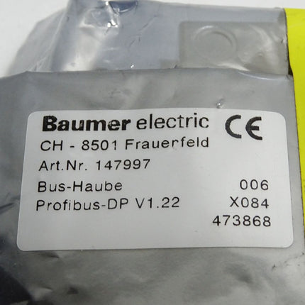 Baumer electric 147997 Bus-Haube Profibus-DP v1.22 / Neu OVP