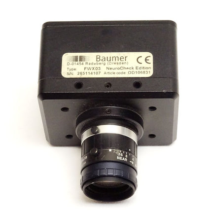 Baumer Neuro check FWX03 / OD106831 + Fujinon HF25HA-1B 1:1.4/25mm