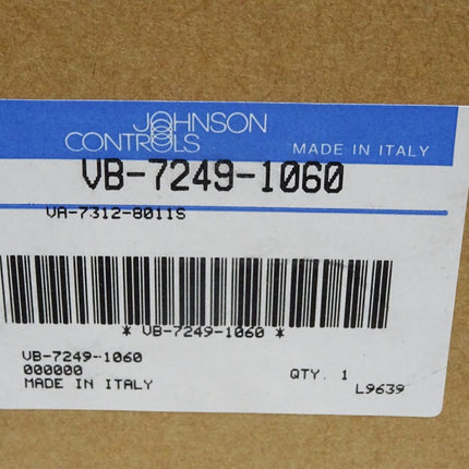 Johnson Controls VB-7249-1060 VA-7312-8011 S / Neu OVP