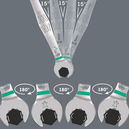 Wera 05020502001 Joker 22 Ringmaulschlüssel 6003