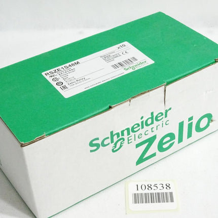 Schneider Electric RSZE1S48M Socket Zelio Relay 026008 / Inhalt:8 Stück / Neu OVP