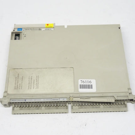 Siemens Simatic S5 6ES5430-4UA13 / 6ES5 430-4UA13 E:01-