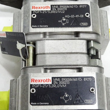 Rexroth R900940448 Pumpenkombination P3GF1/3,2+GF1/3,2+GF1/3,2RE01+01+01U2 / Unbenutzt