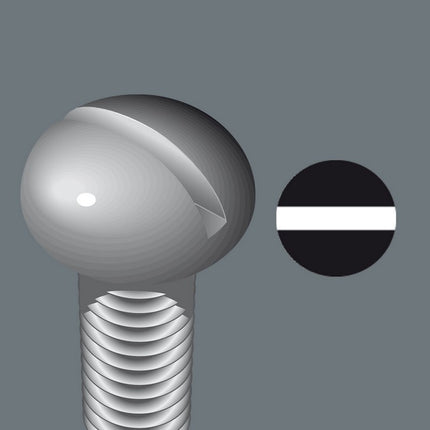 Wera 334 SK 05007672001 Schlitz-Schraubendreher 0,8x4,5x90mm