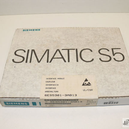 NEU-OVP Siemens 6ES5301-3AB13 Simatic S5 Anschaltung 6ES5 301-3AB13 E:03