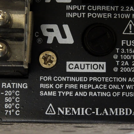 Nemic-Lambda NNS50-24 Power Supply