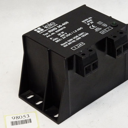 Tele RNG 36-400 6290010 Gleichstromversorgung Trafo 36W 400V auf 24VDC / 1.5 ADC