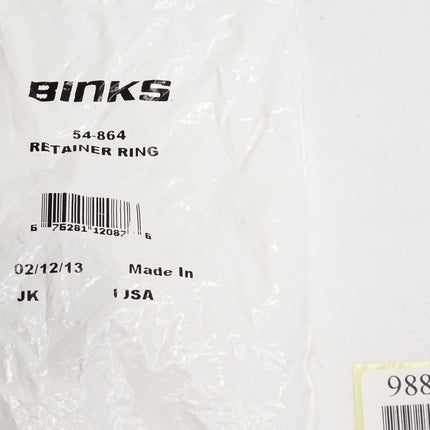 Binks 54-864 Retainer Ring / Neu OVP