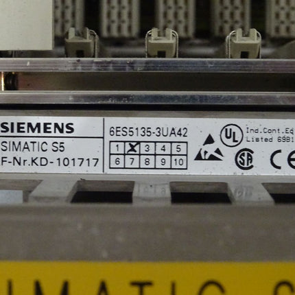 Siemens 6ES5135-3UA42 Zentralgerät Rack leer 6ES5 135-3UA42