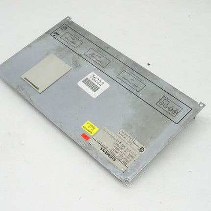 Siemens OP15 6AV3515-1MA30 Back Cover