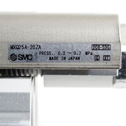 SMC MXQ25A-20ZA Pneumatischer Kompaktschlitten