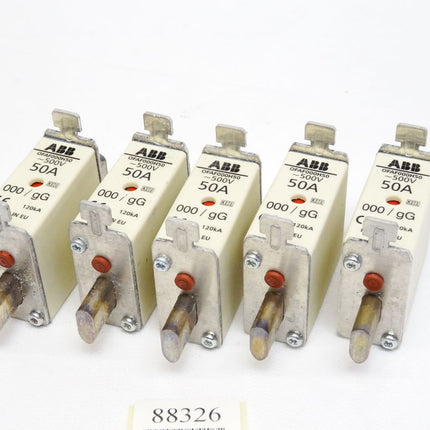 ABB OFAF000H50 ~500V 50A / 1SCA022627R1210 / Inhalt : 5 Stück