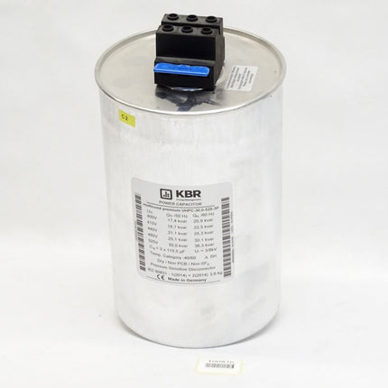 KBR Power Capacitor 400V 50Hz 17.4kvar multicond premium UHPC-30,0-525-3P