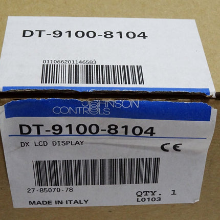 Johnson Controls DT-9100-8104 DX LCD Display / Neu OVP