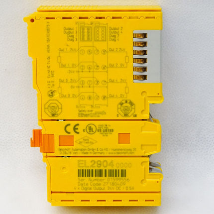 Beckhoff EtherCAT-Klemme TwinSAFE EL2904 0000 / 4 Digital Output