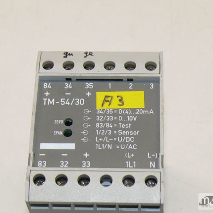 Jumo TM020W-54/30 Messumformer / Temperaturbegrenzer TM0 20W-54/30