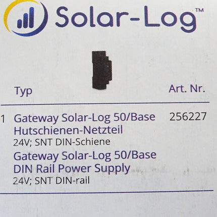 Solar-Log 256227 Gateway Solar-Log 50/Base Hutschienen-Netzteil / Neu OVP