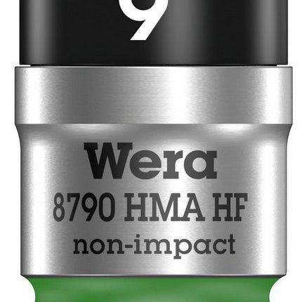 Wera 8790 HMA HF 9,0mm Zyklop-Steckschlüsseleinsatz 1/4" mit Haltef. 05003724001