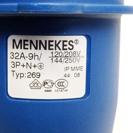 Mennekes 269 Stecker AM-TOP 32A-9h 3P+N+E / Neu